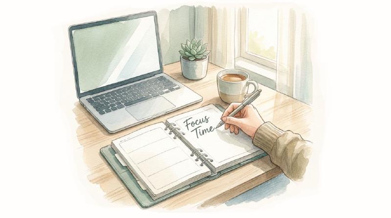 Decide When to Do the Work (Time Blocking)