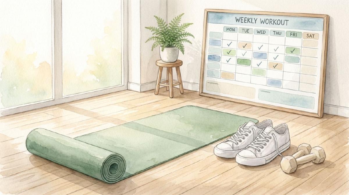 How to Create a Weekly Workout Routine for Beginners: A Simple 7-Day Plan