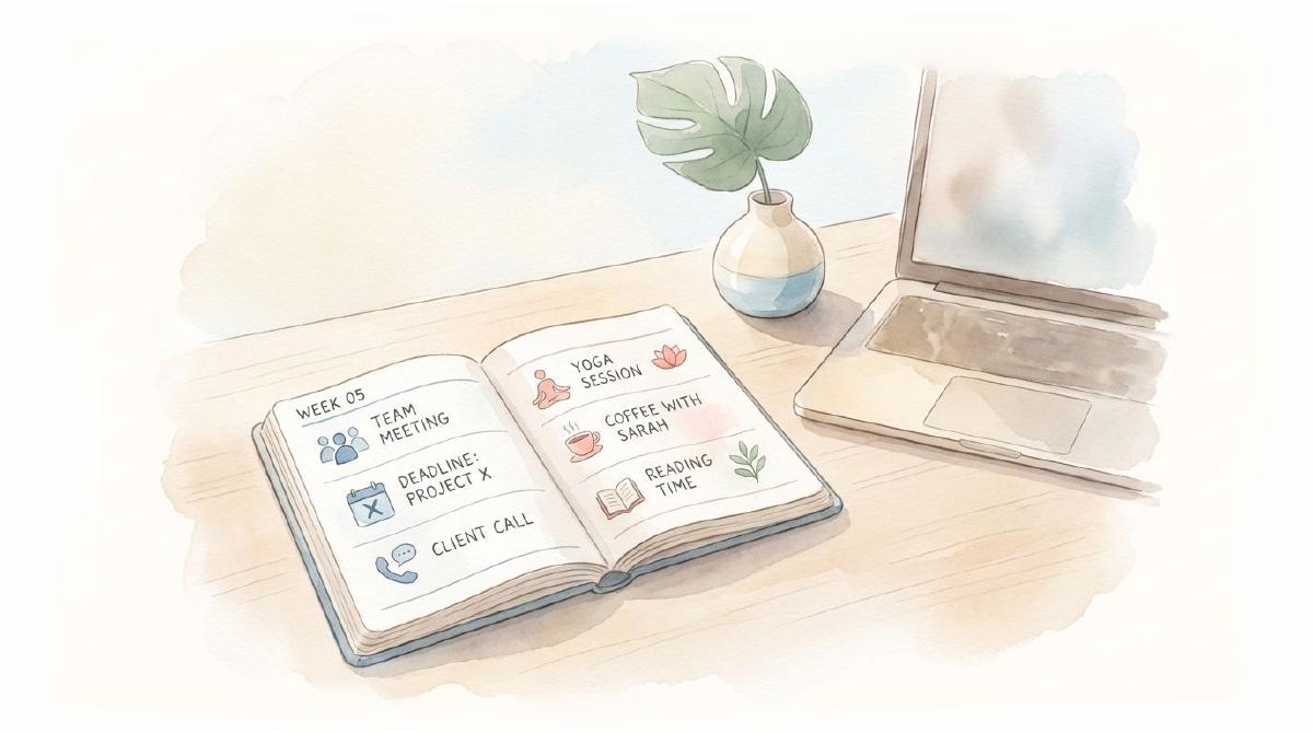How to Balance Work and Personal Life in One Weekly Planner Effectively